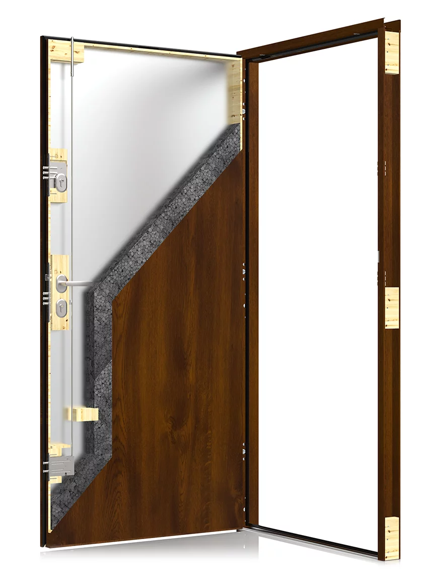 Drzwi Gerda CROSS LINE BLACK Optima